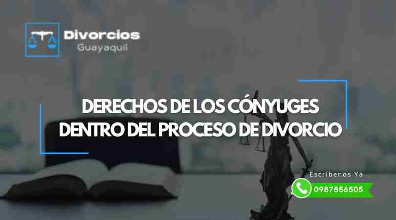 Derechos de los cónyuges en un proceso de Divorcio