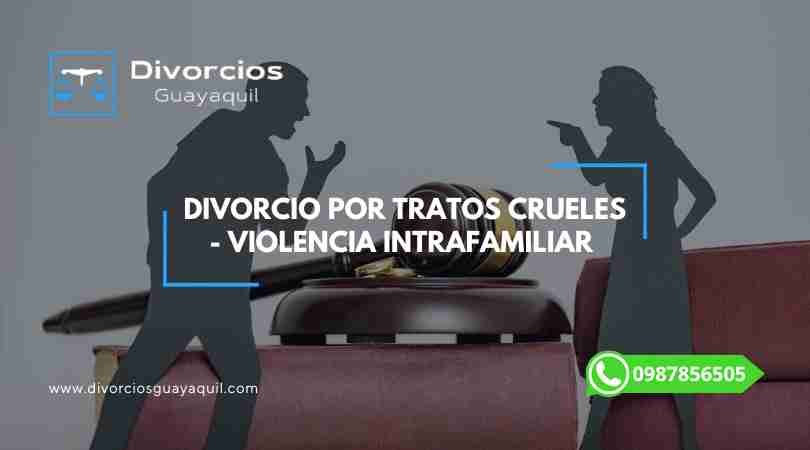 Divorcio por Tratos Crueles - Violencia Intrafamiliar.